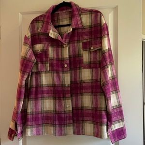 Women’s Fuschia Shacket